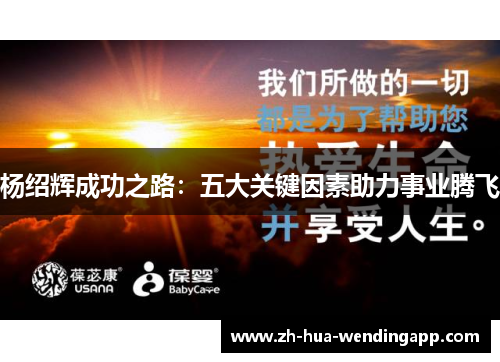 杨绍辉成功之路：五大关键因素助力事业腾飞