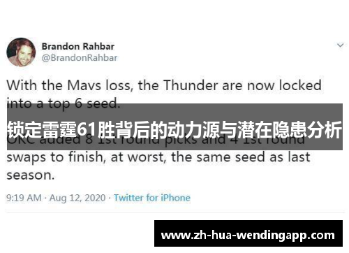 锁定雷霆61胜背后的动力源与潜在隐患分析
